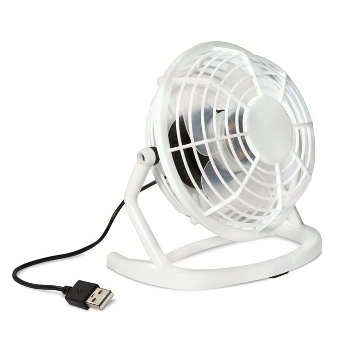 Wiatraczek USB MO8763-06 - Bialy