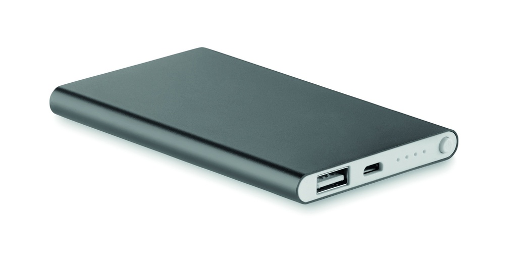 Plaski Powerbank 4000mAh MO8735-18 - Tytanowy