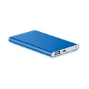 Plaski Powerbank 4000mAh MO8735-37 - Niebieski