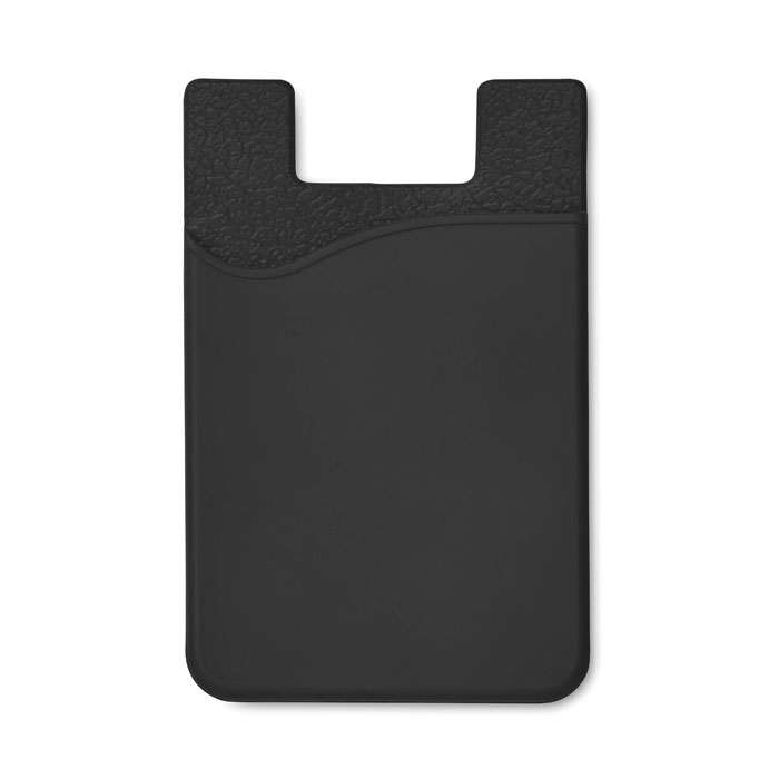 Silikonowe etui do kart platni MO8736-03 - Czarny