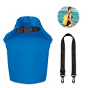 Wodoszczelna torba PVC 10L MO8787-37 - Niebieski