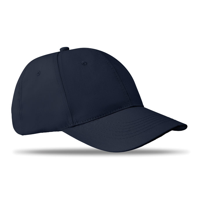 6-panel czapka z daszkiem 160 MO8834-04 - Niebieski
