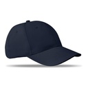 6-panel czapka z daszkiem 160 MO8834-04 - Niebieski