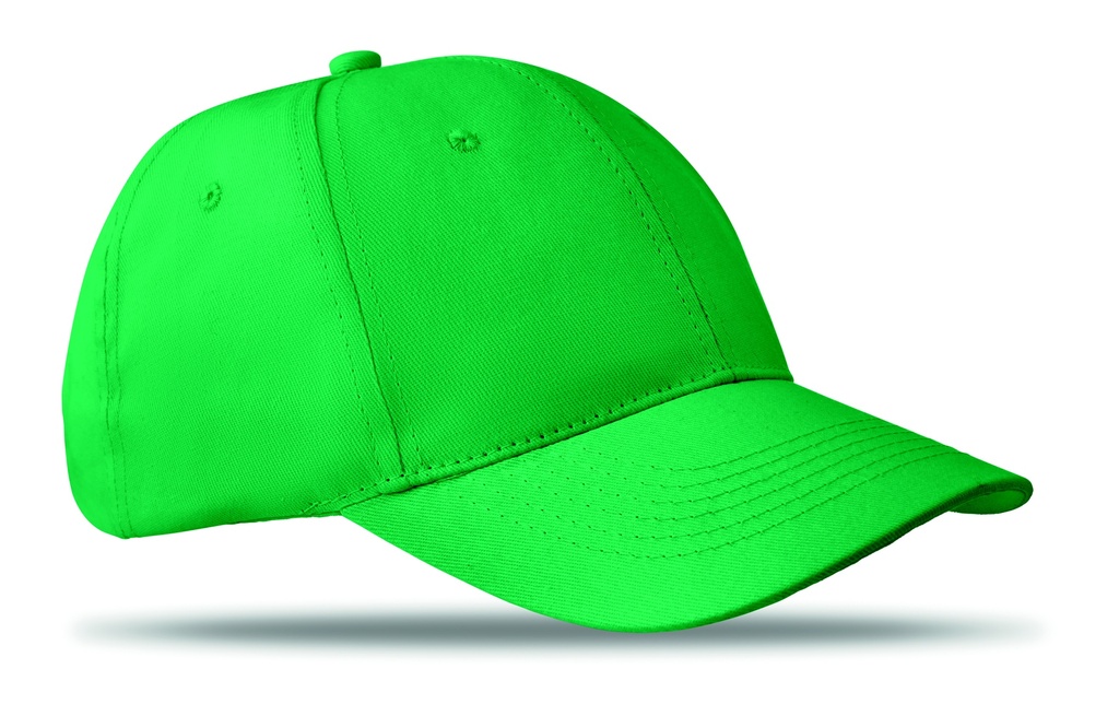 6-panel czapka z daszkiem 160 MO8834-09 - Zielony