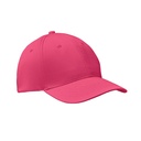 6-panel czapka z daszkiem 160 MO8834-38 - Fuksja