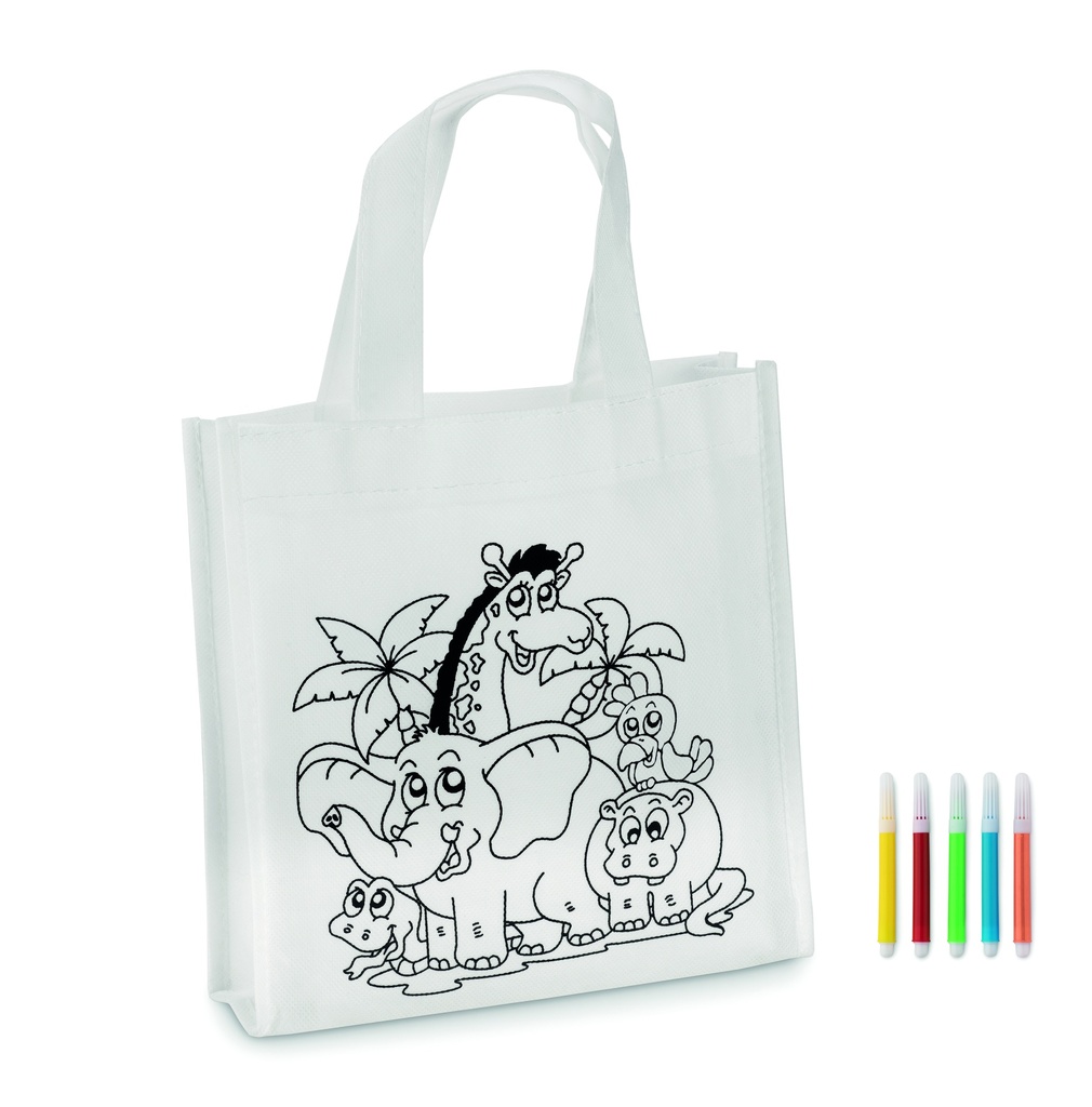 Mini torba na zakupy MO8922-06 - Bialy