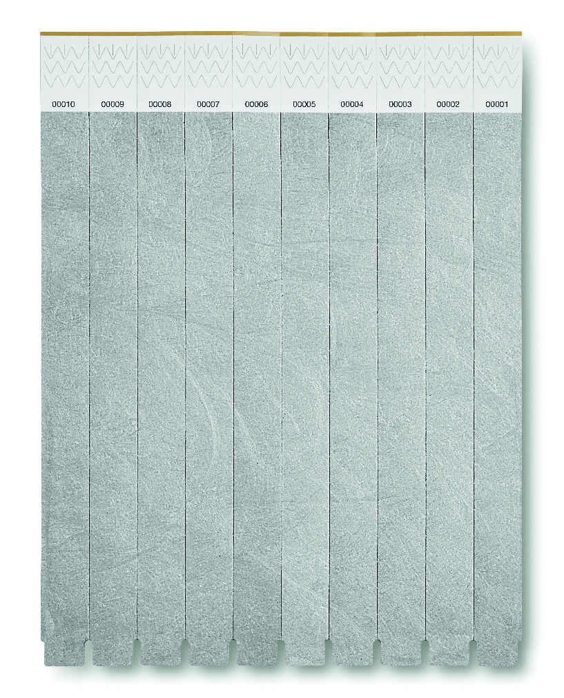 Opaska na reke Tyvek® MO8942-14 - Srebrny