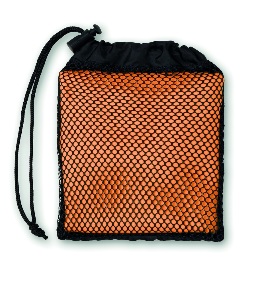 Recznik sportowy w woreczku MO9025-10 - Pomaranczowy