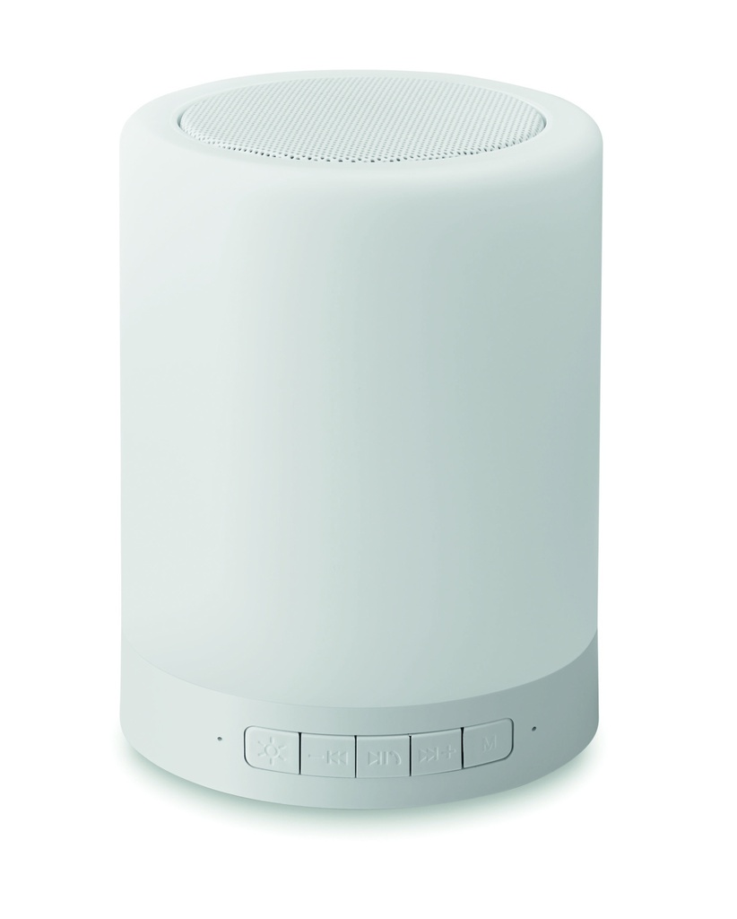 Głośnik z dotykowym światłem - Bialy