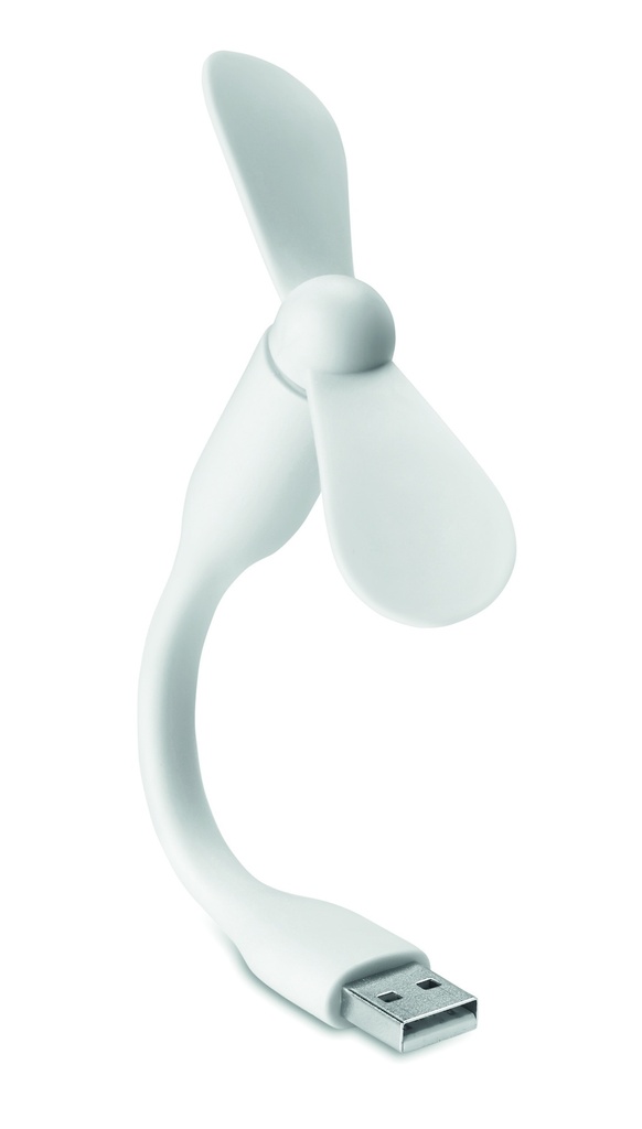 Przenosny wentylator USB MO9063-06 - Bialy