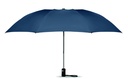 Skladany odwrocony parasol MO9092-04 - Niebieski