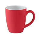 Kolorowy kubek ceramiczny MO9242-05 - Czerwony