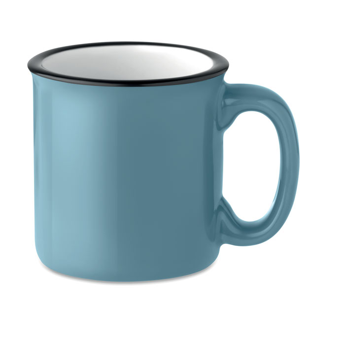 Kubek ceramiczny MO9243-04 - Niebieski