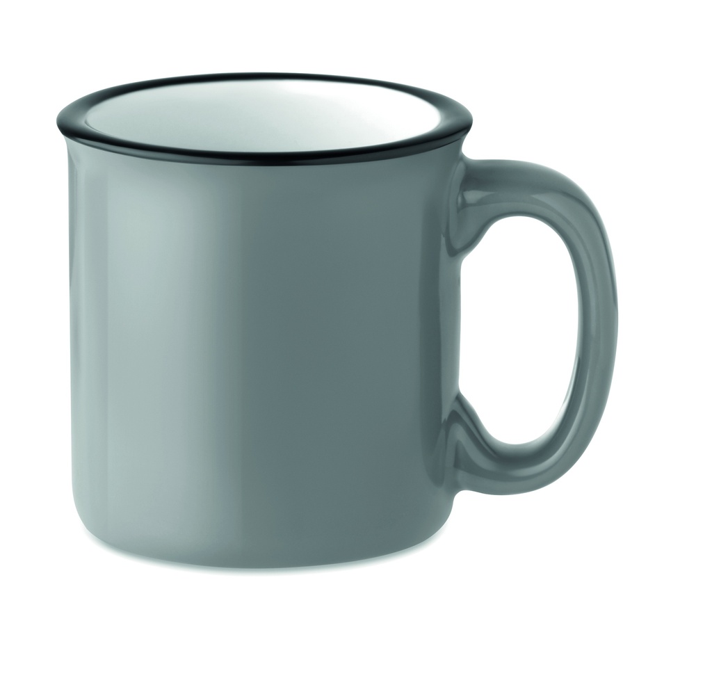 Kubek ceramiczny MO9243-07 - Szary