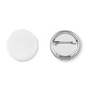 Przypinka button -mala MO9329-16 - Srebrny Mat