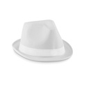 Kapelusz poliestrowy MO9342-06 - Bialy