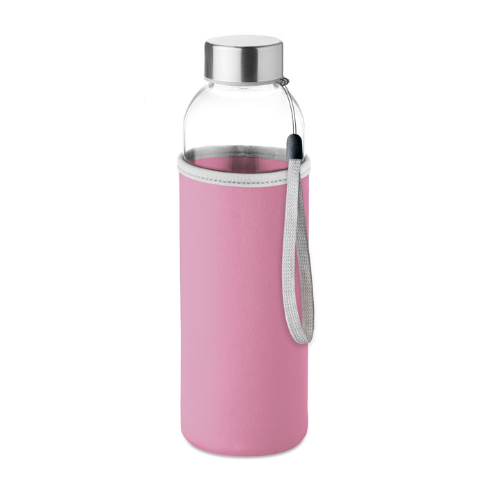 Butelka szklana 500ml MO9358-11 - Dzieciecy Roz