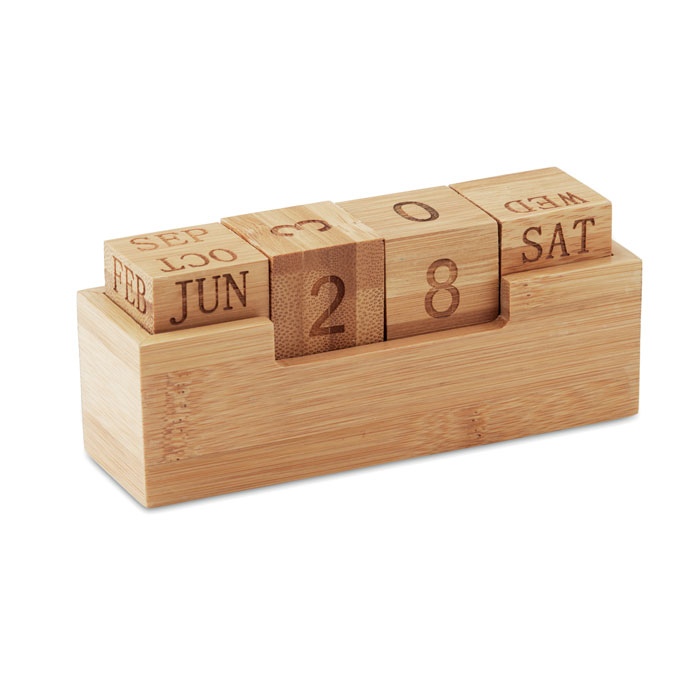 Kalendarz bambusowy MO9404-40 - Drewna