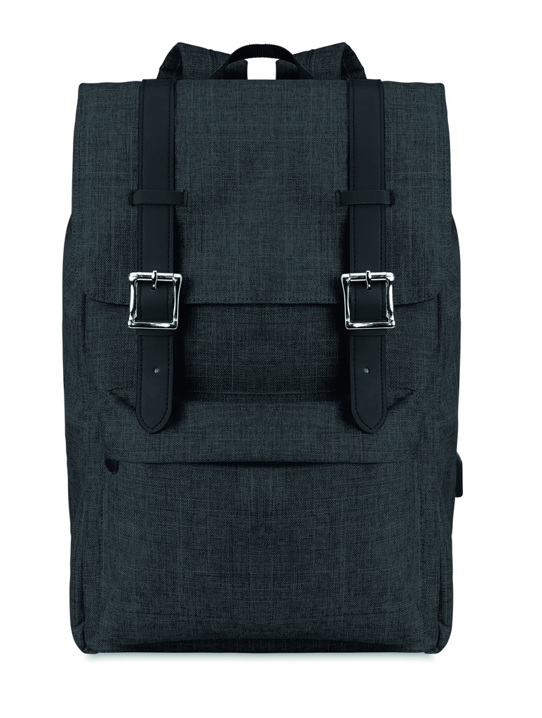 Plecak z poliestru 600D MO9439-03 - Czarny