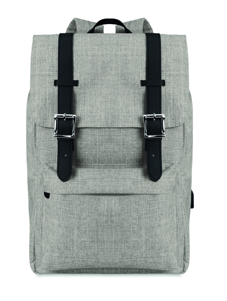 Plecak z poliestru 600D MO9439-07 - Szary