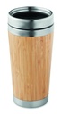 Bambusowy kubek podrozny 400ml MO9444-40 - Drewna
