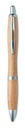 Dlugopis z bambusa MO9485-16 - Srebrny Mat