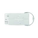 Zawieszka na bagaz MO9508-16 - Srebrny Mat