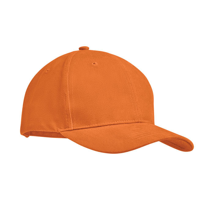6-panel czapka z daszkiem 270 MO9643-10 - Pomaranczowy