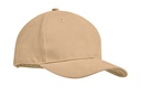 6-panel czapka z daszkiem 270 MO9643-13 - Bezowy