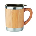 Kubek stali nierdzewnej 300ml MO9689-40 - Drewna
