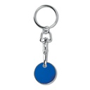 Brelok z zetonem do wozka MO9748-37 - Niebieski