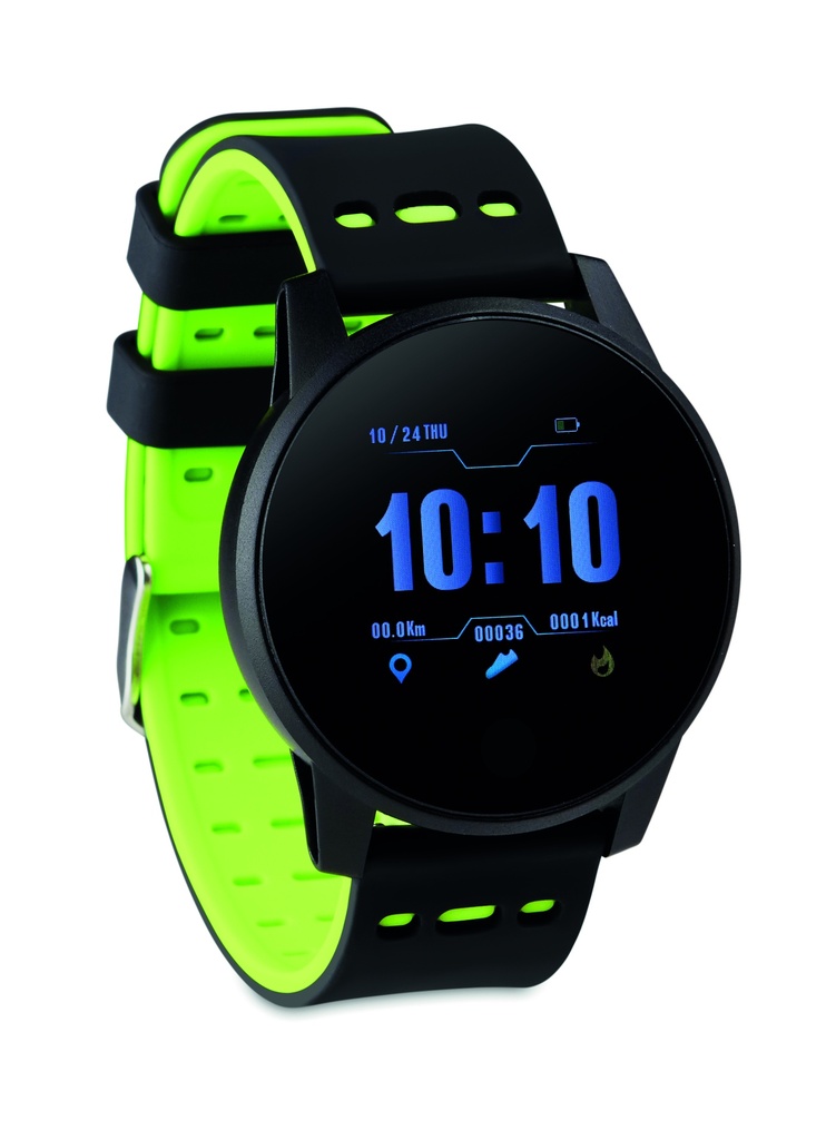 Smart watch sportowy - Limonka