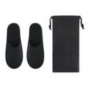 Kapcie w etui MO9782-03 - Czarny
