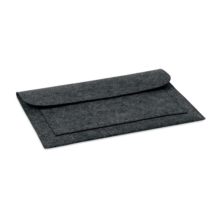 Etui na laptopa z filcu MO9818-15 - Kamienny Szary