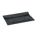 Etui na laptopa z filcu MO9818-15 - Kamienny Szary