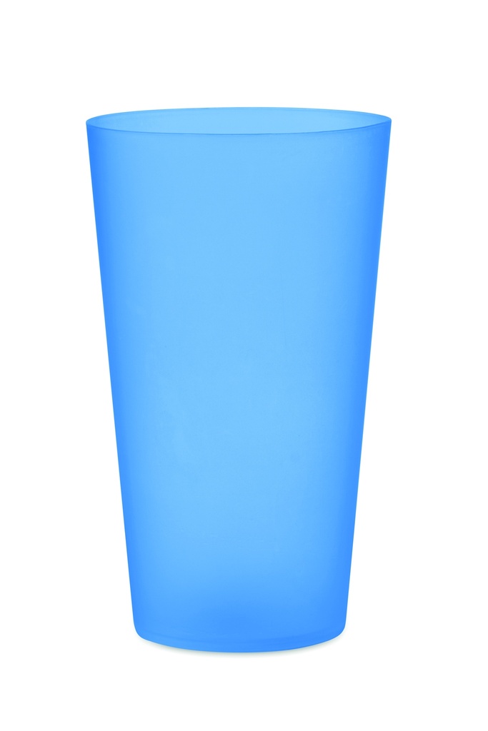 Kubek eventowy 500 ml MO9907-23 - Przezroczysty Niebieski