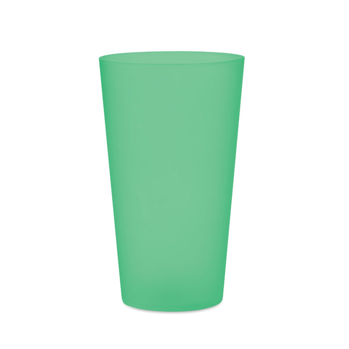 Kubek eventowy 500 ml MO9907-24 - Przezroczysty Zielony