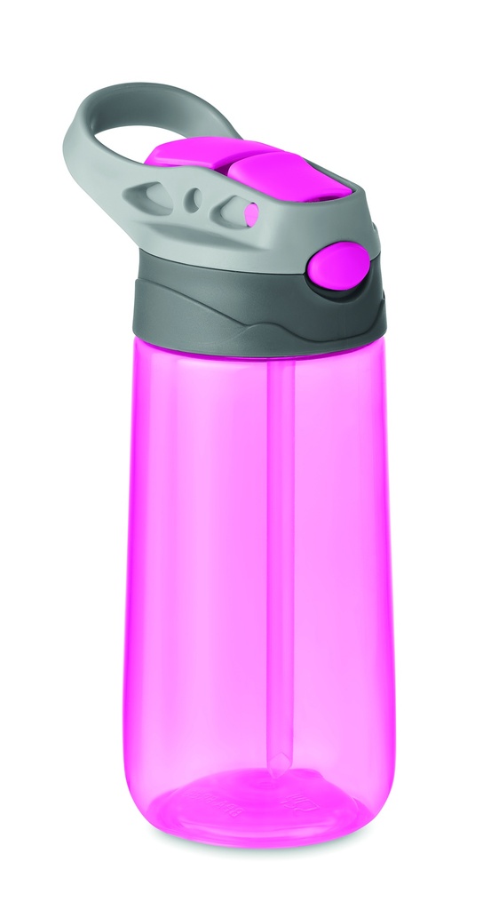 Butelka Tritan ™ 450 ml MO9909-31 - Przezroczysty Rozowy