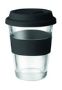 Kubek szklany 350 ml MO9992-03 - Czarny