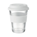 Kubek szklany 350 ml MO9992-06 - Bialy