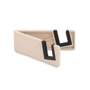 Uchwyt na telefon bambus/ABS MO9994-06 - Bialy