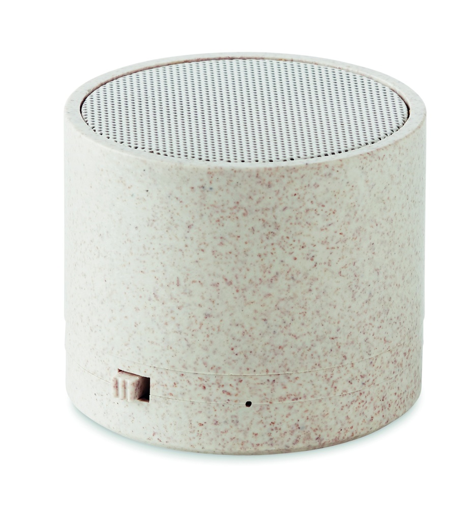 Glosnik ze slomy pszenicy/ABS MO9995-13 - Bezowy