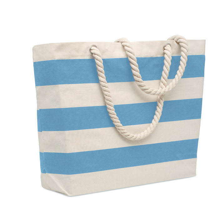 Torba plazowa bawelna 220gr/m² MO2126-66 - Baby Blue