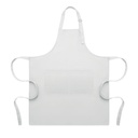 Regulowany fartuch kuchenny MO2349-06 - Bialy