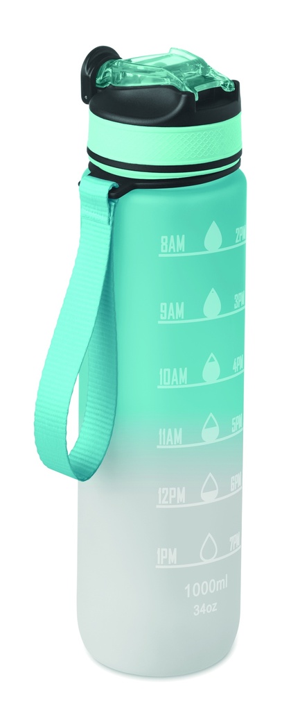 Sportowa butelka RPET 1L - Baby Blue