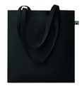Torba na zakupy Fairtrade 180gr MO2589-03 - Czarny