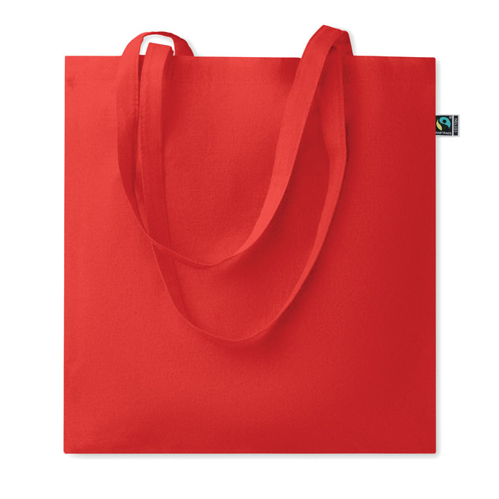 Torba na zakupy Fairtrade 180gr MO2589-05 - Czerwony