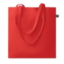 Torba na zakupy Fairtrade 180gr MO2589-05 - Czerwony