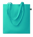 Torba na zakupy Fairtrade 180gr MO2589-12 - Turkusowy