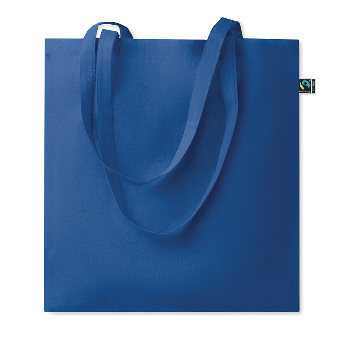 Torba na zakupy Fairtrade 180gr MO2589-37 - Niebieski